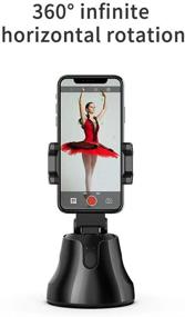 img 3 attached to 📸 EWCover Universal Phone Gimbal Stabilizer | 360° Rotation, Auto Face Tracking, Smart Shooting Phone Holder - Enhanced SEO