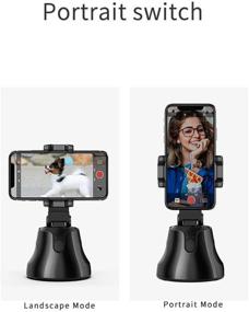 img 2 attached to 📸 EWCover Universal Phone Gimbal Stabilizer | 360° Rotation, Auto Face Tracking, Smart Shooting Phone Holder - Enhanced SEO