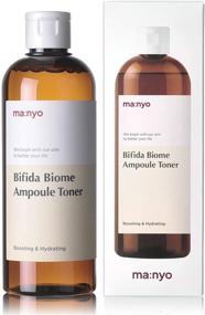 img 4 attached to 💧 MANYO FACTORY Bifida Biome Ampoule Toner - Moisturizing Face Toner with 5 Types of Hyaluronic Acid - Daily Firming Serum - Korean Skincare for Women and Men, 13.5 fl oz (400ml)