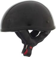 outlaw helmets t68 glossy black logo
