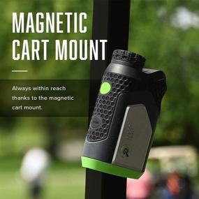 img 2 attached to Precision Pro NX9 Golf Rangefinder - Laser Golf Range Finder with Magnetic Holder, 600 Yard Range, Flag Lock + Pulse Vibration, 6X Magnification - Slope & Non-Slope Models