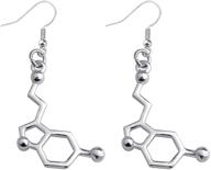 ожерелье happiness serotonin molecule chemistry логотип