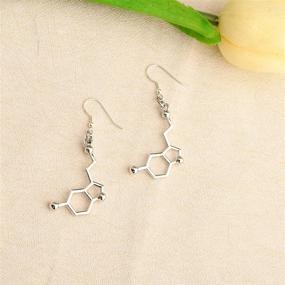 img 2 attached to Ожерелье Happiness Serotonin Molecule Chemistry