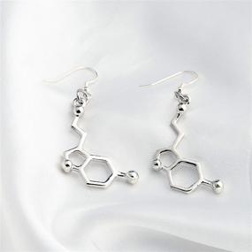 img 1 attached to Ожерелье Happiness Serotonin Molecule Chemistry