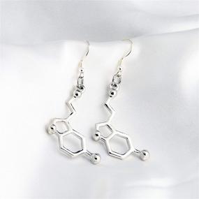 img 3 attached to Ожерелье Happiness Serotonin Molecule Chemistry