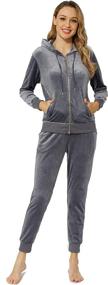 img 4 attached to Conjunto Deportivo Sweatsuits Tracksuit Fashion Sports & Fitness