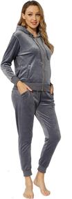 img 2 attached to Conjunto Deportivo Sweatsuits Tracksuit Fashion Sports & Fitness