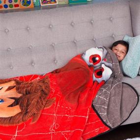 img 3 attached to Покрывало Franco Kids Bedding Mario Super Soft Micro Raschel - 62 в х 90 в: уютное и стильное дополнение к спальне каждого ребенка