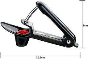 img 1 attached to 🍒 Gxhong Heavy-Duty Cherry Pitter Remover Tool - Efficient Olive and Cherry Pitting for Home Kitchen - Portable and Durable - Ideal for Cherries, Jujubes, and Red Dates - Black