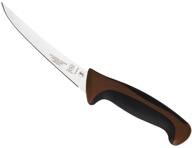 🔪 efficient and durable 6-inch curved boning knife with mercer culinary millennia brown handle logo