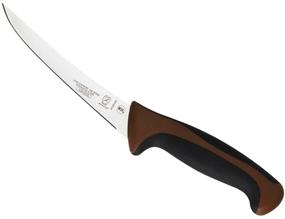 img 4 attached to 🔪 Efficient and Durable 6-Inch Curved Boning Knife with Mercer Culinary Millennia Brown Handle