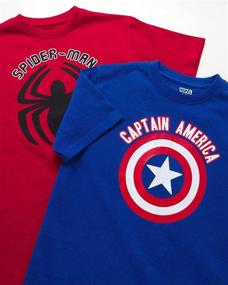 img 3 attached to Marvel Boys Avengers Graphic T Shirts Boys' Clothing