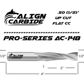 img 2 attached to Superior Carbide Router Tools: Unmatched Cutting Diameter and Premium Bits