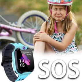img 1 attached to Kids Smart Watch For Boys Girls - Touch Screen Smartwatch With Phone Call SOS Music Player Alarm Camera Games For Christmas Birthday Wearable Technology