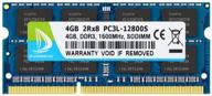 duomeiqi 4gb ddr3l 1600мгц 2rx8 so-dimm ram | non-ecc unbuffered [cl11] 204 pin 1.35в/1.5в логотип