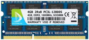 img 4 attached to DUOMEIQI 4GB DDR3L 1600МГц 2RX8 SO-DIMM RAM | Non-ECC Unbuffered [CL11] 204 Pin 1.35в/1.5в