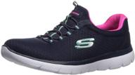 👟 skechers women's summits white sneakers - women's shoes & athletic footwear logo