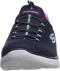 img 3 attached to 👟 Skechers Women's Summits White Sneakers - Women's Shoes & Athletic Footwear