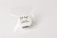 eye envy gentle action dry applicator pads for dogs 🐾 and cats – refillable jar, lint-free, solution-compatible, gentle exfoliating texture, non-absorbent logo