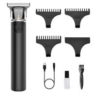 💇 apolulu t-blade hair clippers hair trimmer - zero gapped, 0mm baldhead shaver for men, rechargeable grooming professional barber clippers for barbershop logo