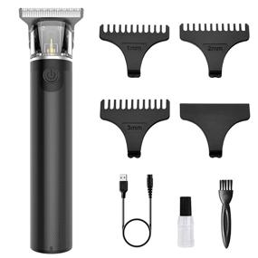 img 4 attached to 💇 APOLULU T-Blade Hair Clippers Hair Trimmer - Zero Gapped, 0mm Baldhead Shaver for Men, Rechargeable Grooming Professional Barber Clippers for Barbershop