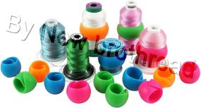 img 2 attached to 🧵 100pcs Thread Spool Savers: Stop Thread Tails from Unwinding - Keep Sewing and Embroidery Machine Thread Spools Neat with No Loose Ends