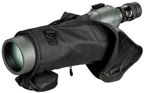 img 1 attached to Black Padded Spotting Scope Case for Vortex Viper HD 80mm, 77-82mm Scopes (Model C77-82)
