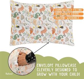 img 1 attached to 🛌 Introducing the Cozy Comfort Toddler Pillowcase for a Peaceful Night's Sleep – From the Kids' Home Store