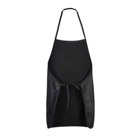 img 3 attached to 💦 Waterproof Salon Apron: Full Coverage Nylon Smock with Pockets - Color & Bleach Proof - Ideal for Barbers, Hair Stylists, & Professionals - One Size Fits Most - HairDay Care+