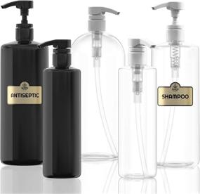 img 1 attached to 🚫 BPA-Free Cylinder Lockdown Leak-Proof Travel Pumps & Accessories for Bottles and Containers