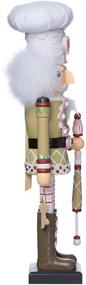 img 1 attached to 🍬 Hollywood Kurt Adler Gingerbread Nutcracker - 17-Inch