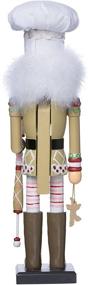 img 2 attached to 🍬 Hollywood Kurt Adler Gingerbread Nutcracker - 17-Inch