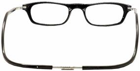 img 1 attached to 👓 Clic Black Expandable XXL Reading Glasses, Black +1.75: Comfortable and Stylish Eyewear for Enhanced Reading Experience