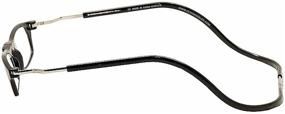 img 3 attached to 👓 Clic Black Expandable XXL Reading Glasses, Black +1.75: Comfortable and Stylish Eyewear for Enhanced Reading Experience