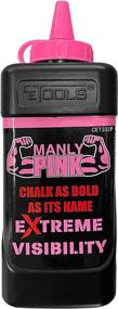 img 2 attached to 🎁 Fluorescent Pink Extreme Visibility Marking Chalk - The Perfect Holiday Gift for Contractors and Him