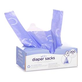 img 4 attached to 🌸 Ubbi Disposable Diaper Sacks: Lavender-Scented, Easy-to-Tie Tabs, Eco-Friendly, 200 Count