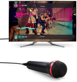 img 1 attached to 🎤 TPFOON 4M 13FT Wired USB Microphone: Rock Band, Guitar Hero, Let's Sing - Compatible with Sony PS2/PS3/PS4/PS5, Nintendo Switch, Wii, Wii U, Xbox 360/One, PC
