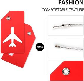 img 3 attached to Luggage Accessories Adjustable Suitcase Ovener Travel Accessories and Luggage Tags & Handle Wraps