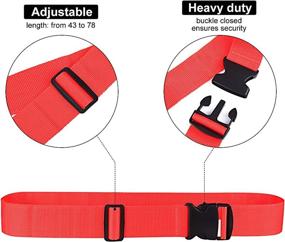 img 2 attached to Luggage Accessories Adjustable Suitcase Ovener Travel Accessories and Luggage Tags & Handle Wraps