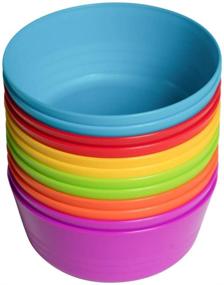 img 3 attached to 🍽️ Vibrantly-Colored Klickpick Home Dinnerware Collection