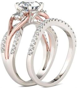 img 3 attached to 💍 Jeulia Sterling Engagement & Anniversary Promise Women's Jewelry