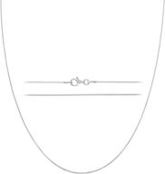 💎 стильные детские украшения для мальчиков: колье kisper из стерлингового серебра толщиной 0,8 мм - исключительное качество! логотип