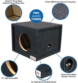 img 3 attached to Atrend Single 8 Inch Subwoofer Enclosure