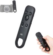 📷 jjc wireless bluetooth remote control: compatible with sony a1, zv-1, a7c, a6600, a6400, a6100, a7r iv, a7r iii, a7 iii, a9 ii, dsc-rx100 vii, and dsc-rx0 ii - rmt-p1bt replacement logo