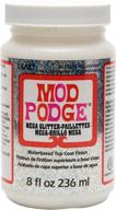 💫 sparkle and shine with mod podge mega - 8 oz hologram glitter edition logo