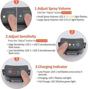 img 2 attached to 🐶 Effective Citronella Bark Collar for Small Dogs - Waterproof, No Remote, Safer Anti Barking Control with Refill