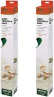 🌿 green terrarium liners, 2-pack for 40/50 gallon zilla tanks логотип