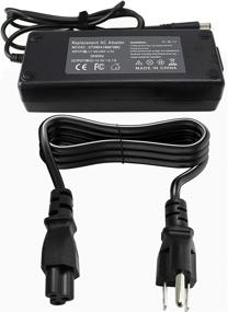 img 4 attached to 🔌 Dell Inspiron Charger Adapter 130W DA130PE1-00 for Inspiron 15 i7559, 17r 7720, XPS M170, and More - Power Cord Supply Included