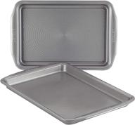 🍪 circulon nonstick bakeware set: 2-piece gray nonstick cookie sheet/baking sheet combo logo