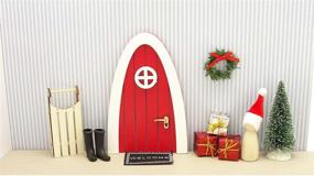 img 3 attached to 🎄 Christmas Holly Elf Door - Fun Wall Attachment for Kids